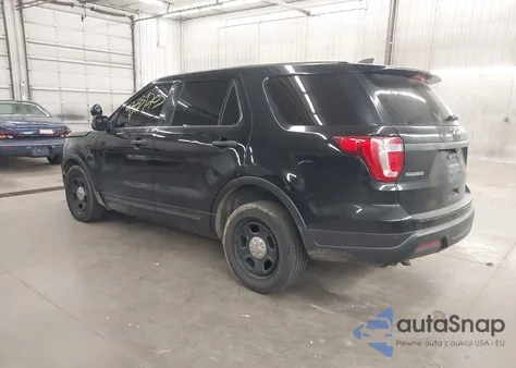 2018 Ford Police Interceptor из США, поврежденный, VIN 1FM5K8AR0JGC75626